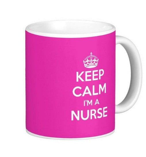 KEEP CALM I'M A NURSE PINK NURSING Mug