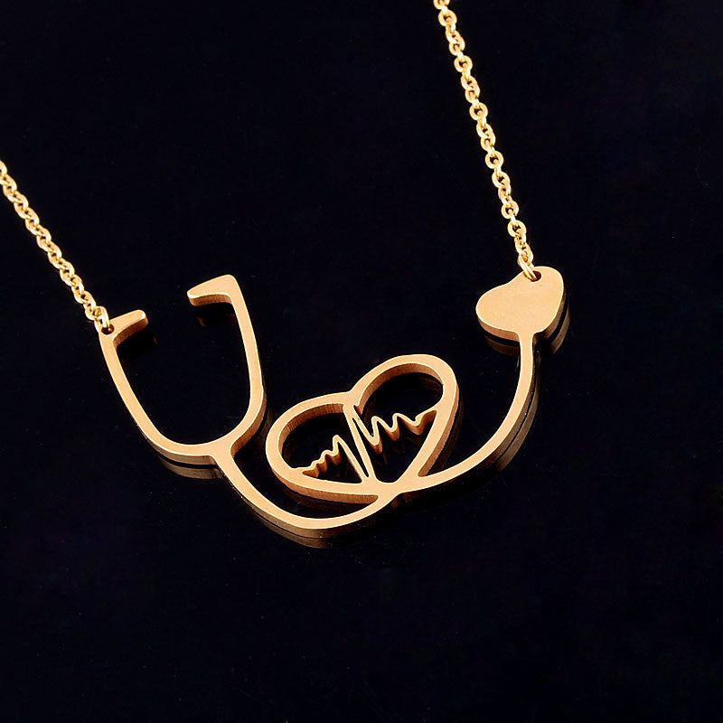 Femme Heartbeat I Love You Necklaces
