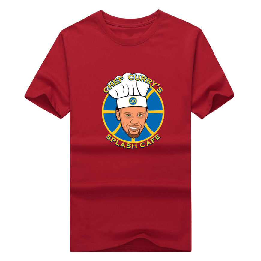 Chef Curry Warriors Fan T-shirt