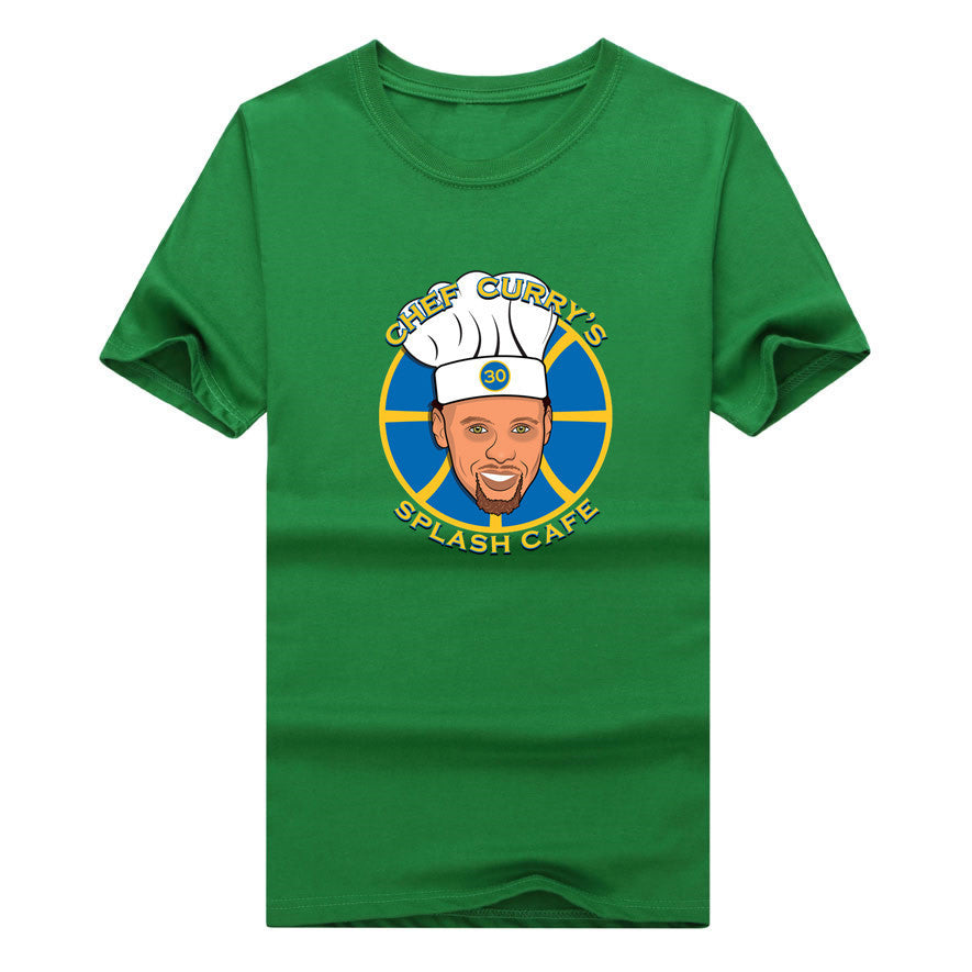 Chef Curry Warriors Fan T-shirt