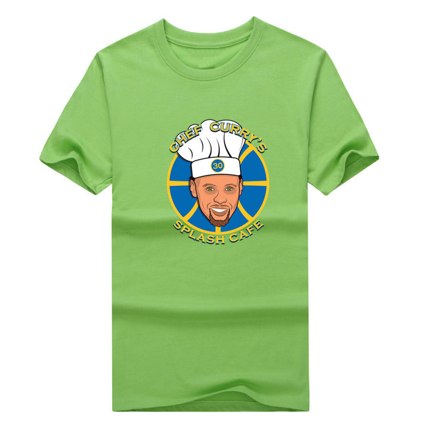 Chef Curry Warriors Fan T-shirt