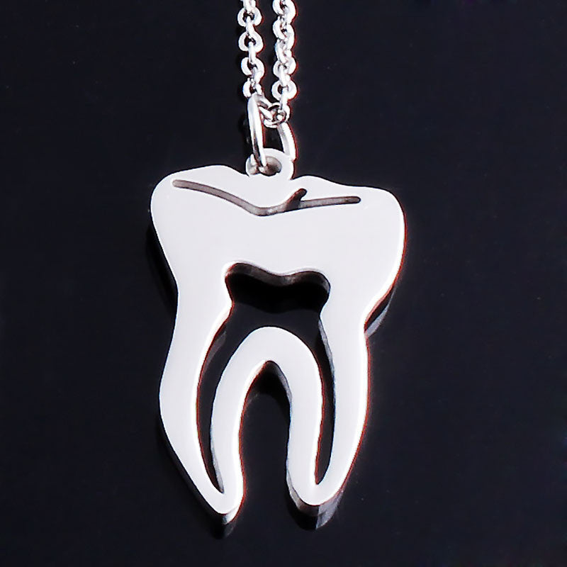 Medical Tooth Necklaces for Women