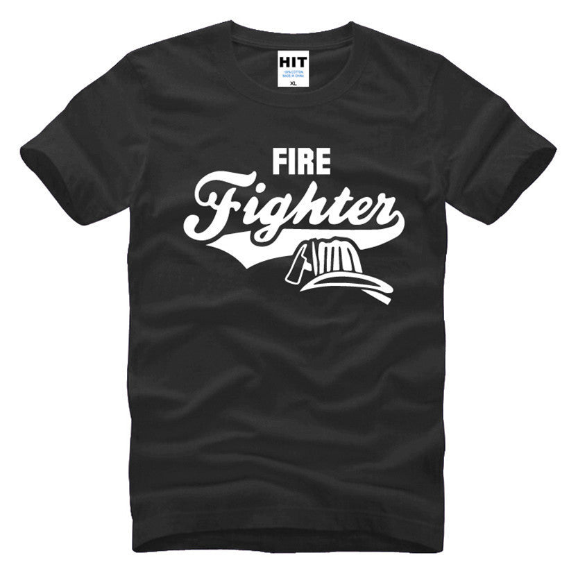 Creative Firefighter Casual T-shirt