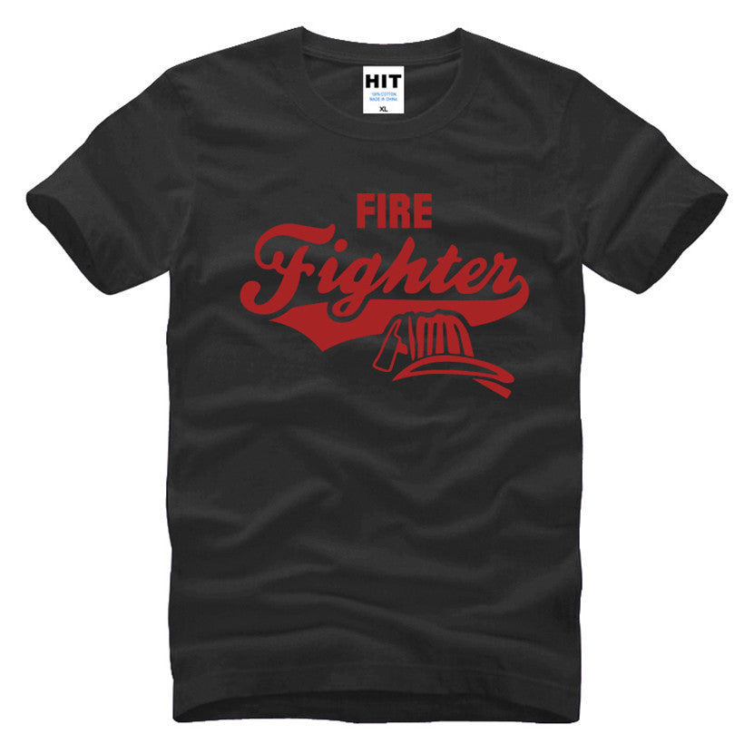 Creative Firefighter Casual T-shirt