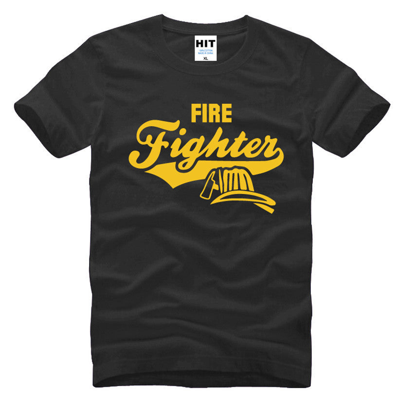 Creative Firefighter Casual T-shirt