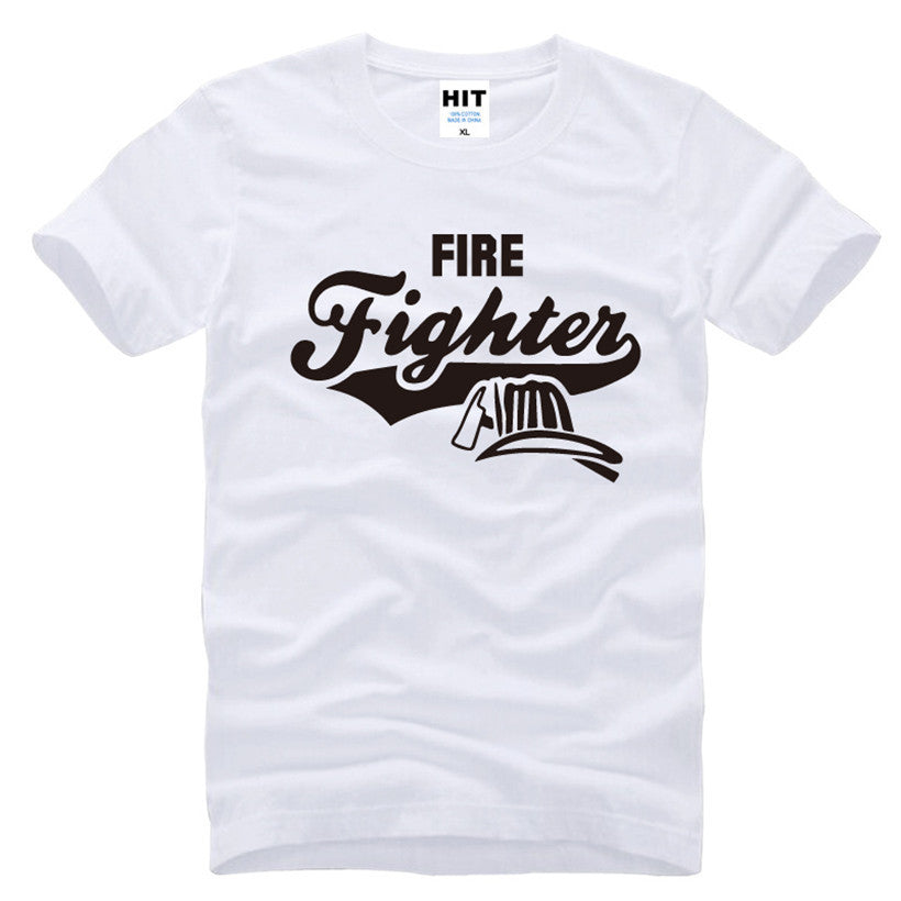 Creative Firefighter Casual T-shirt