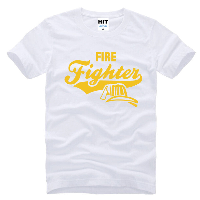 Creative Firefighter Casual T-shirt