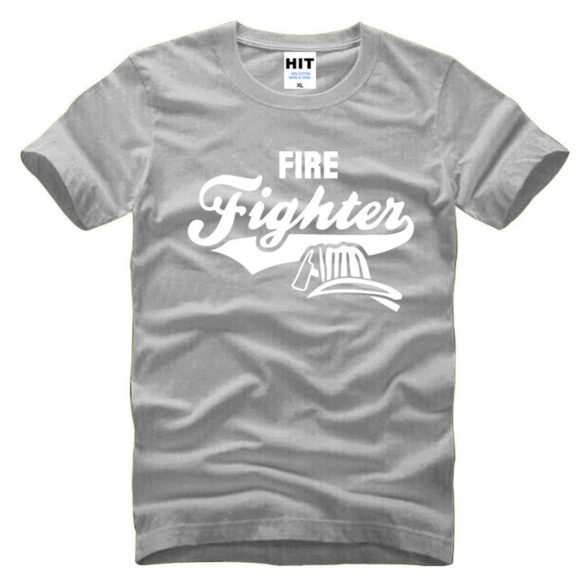 Creative Firefighter Casual T-shirt