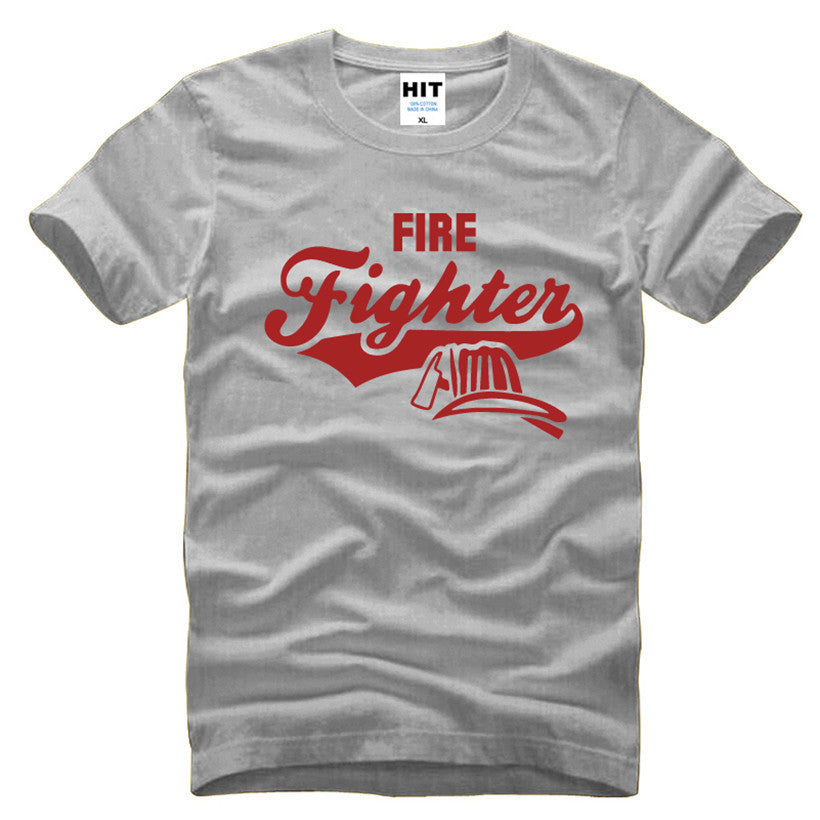 Creative Firefighter Casual T-shirt