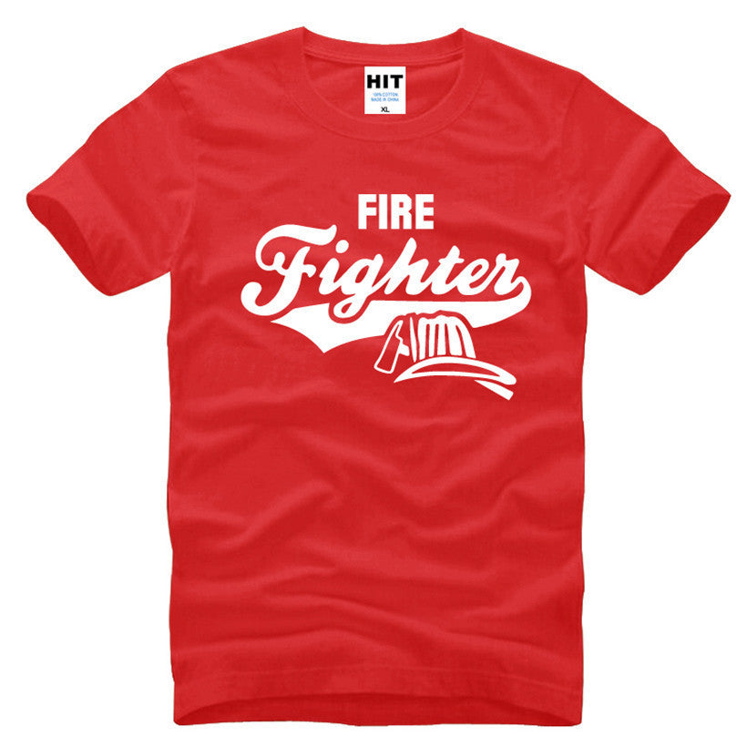 Creative Firefighter Casual T-shirt