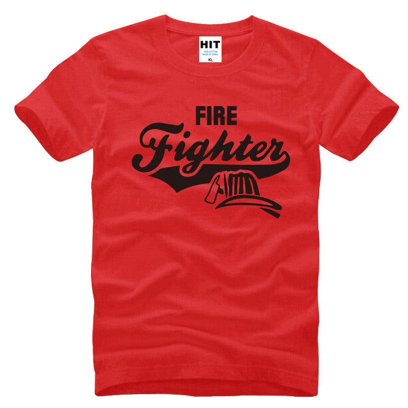 Creative Firefighter Casual T-shirt