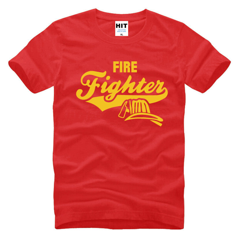 Creative Firefighter Casual T-shirt