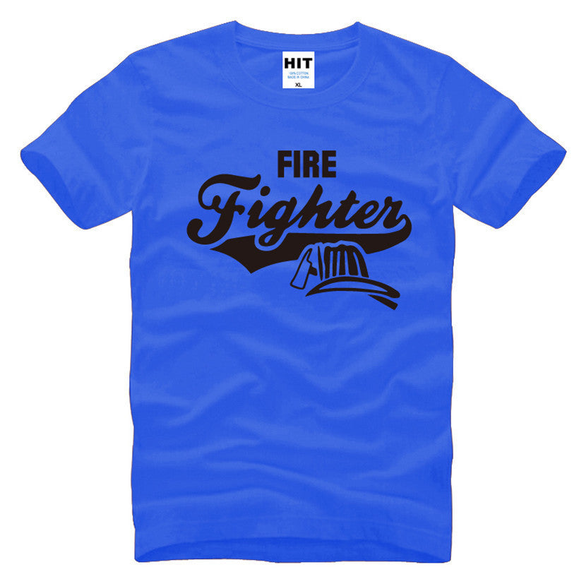 Creative Firefighter Casual T-shirt