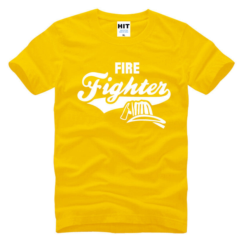 Creative Firefighter Casual T-shirt