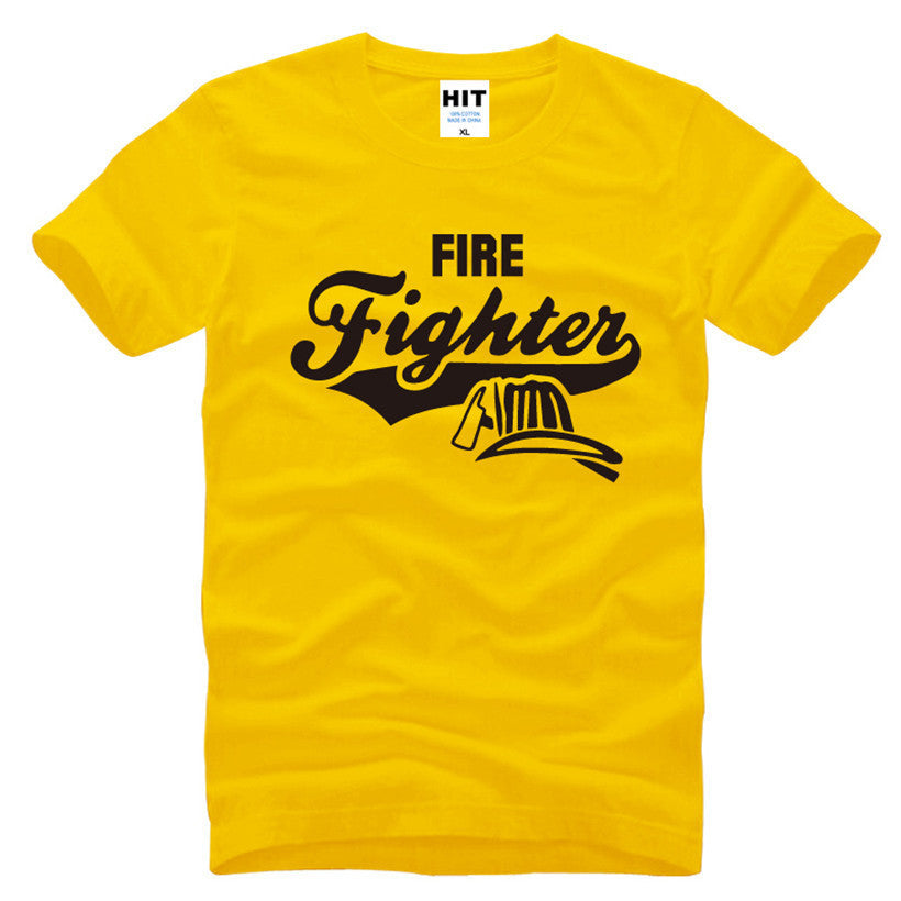 Creative Firefighter Casual T-shirt