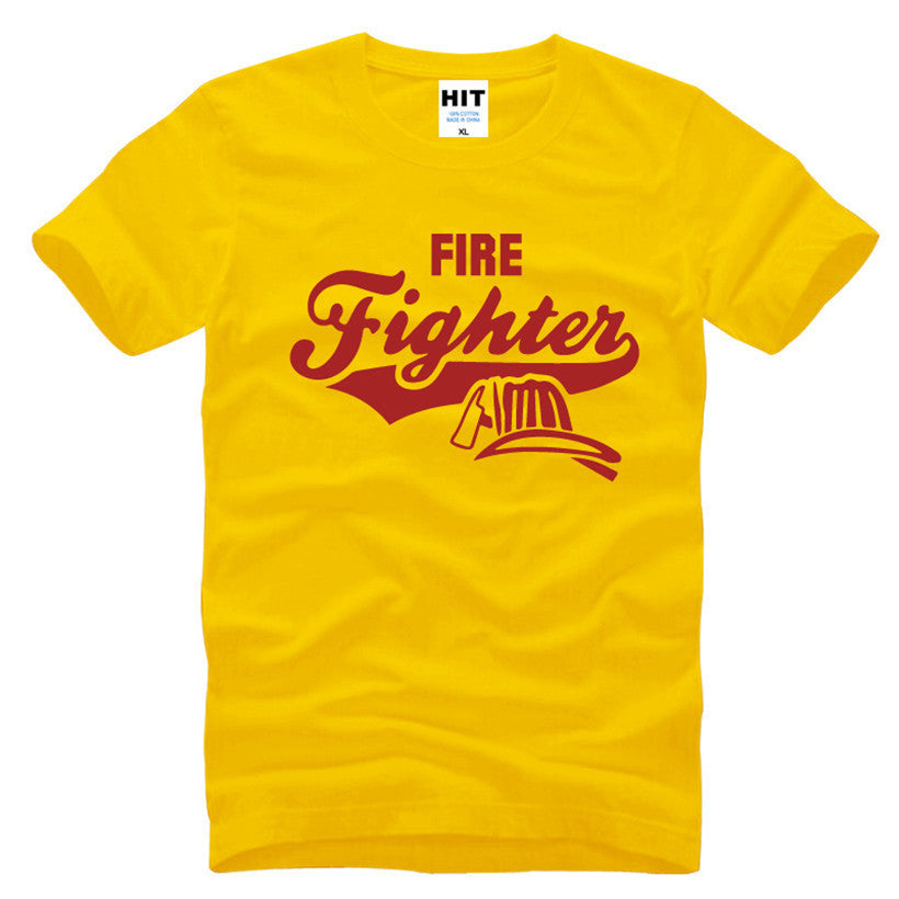 Creative Firefighter Casual T-shirt