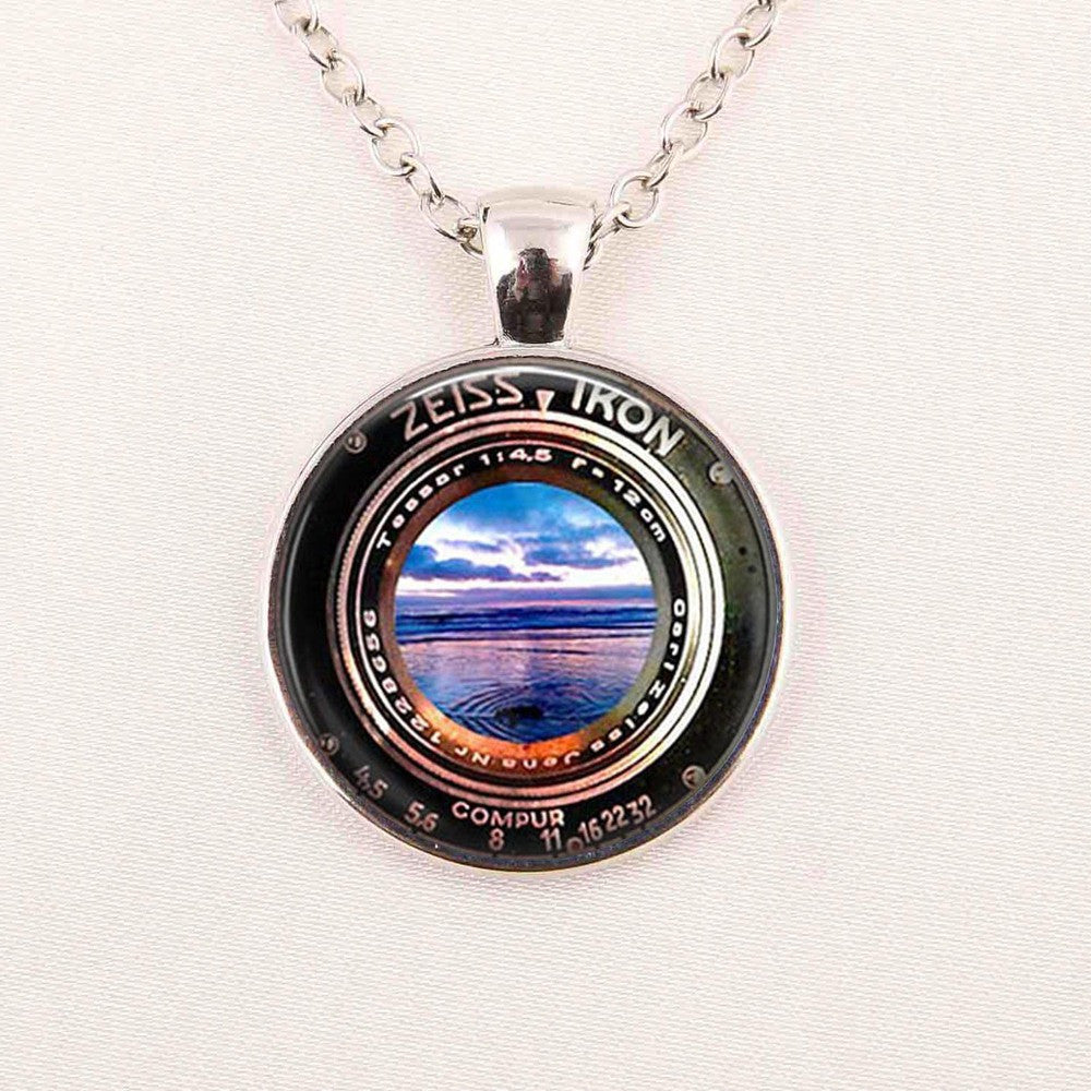 Lens Photography Necklace Camera