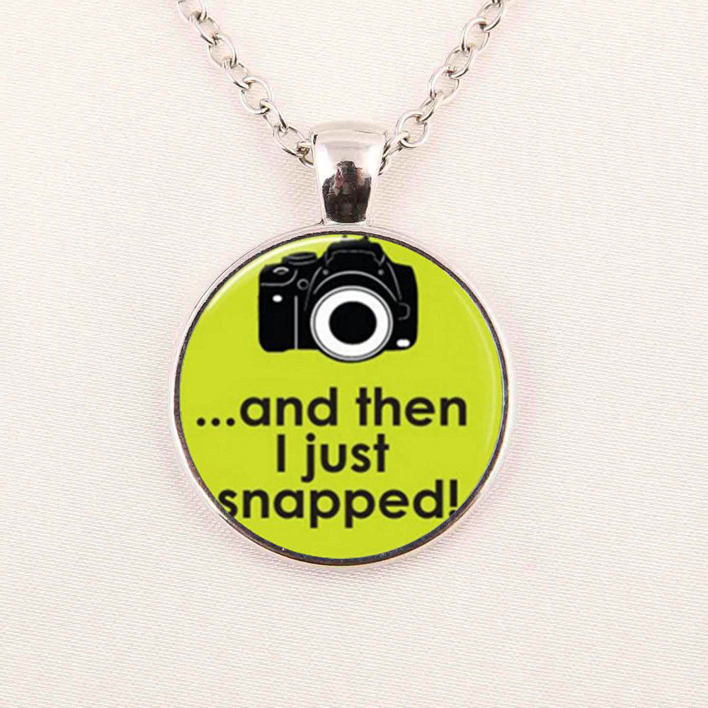 Lens Photography Necklace Camera