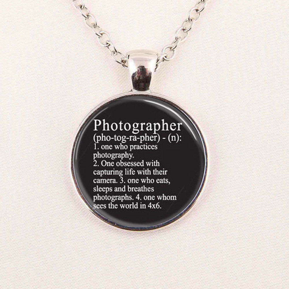 Lens Photography Necklace Camera