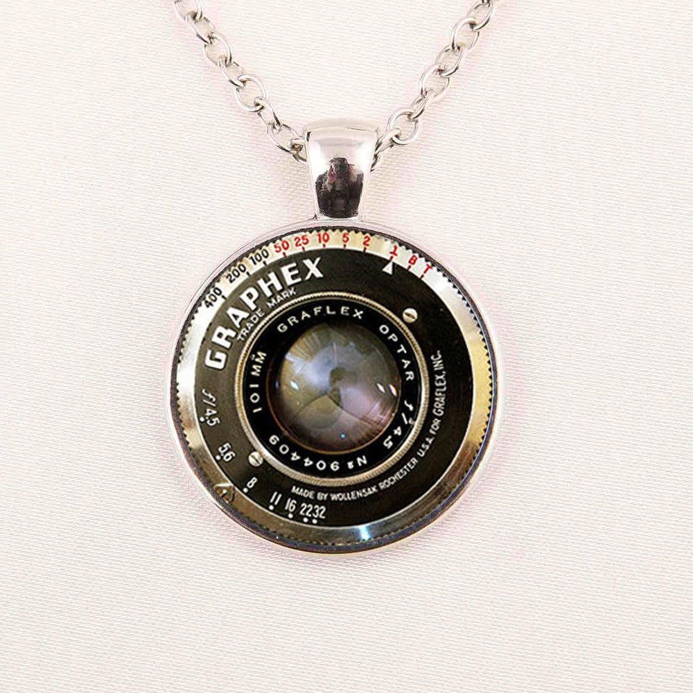 Lens Photography Necklace Camera