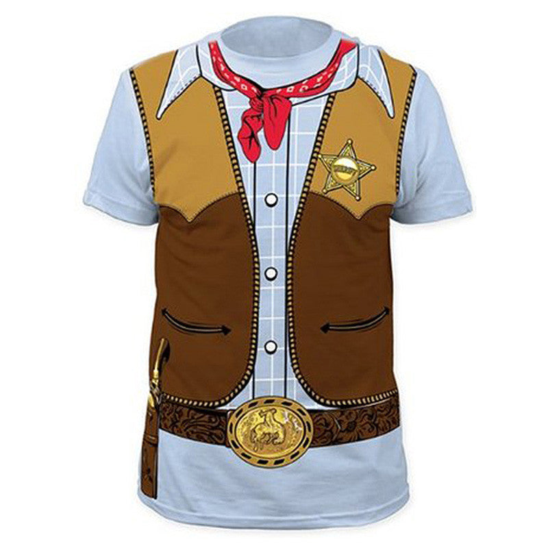 Men Costume 3D T Shirt