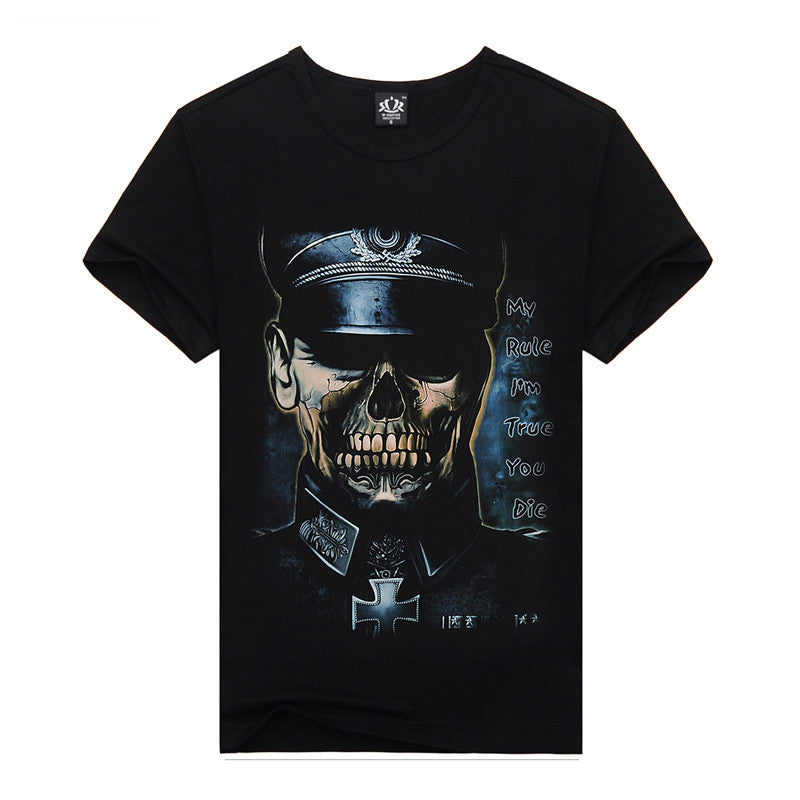 3D Police Shirt Short Sleeve