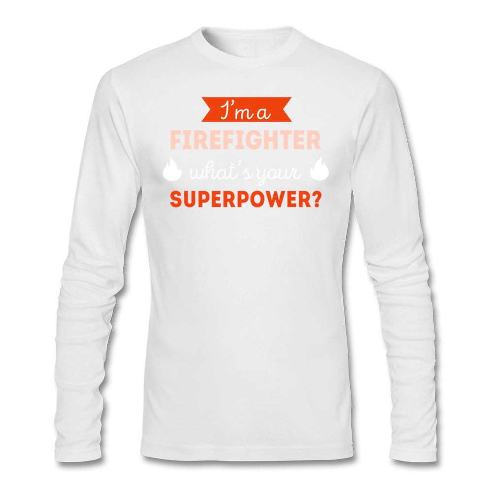 T Shirt Firefighter Superpower Professions