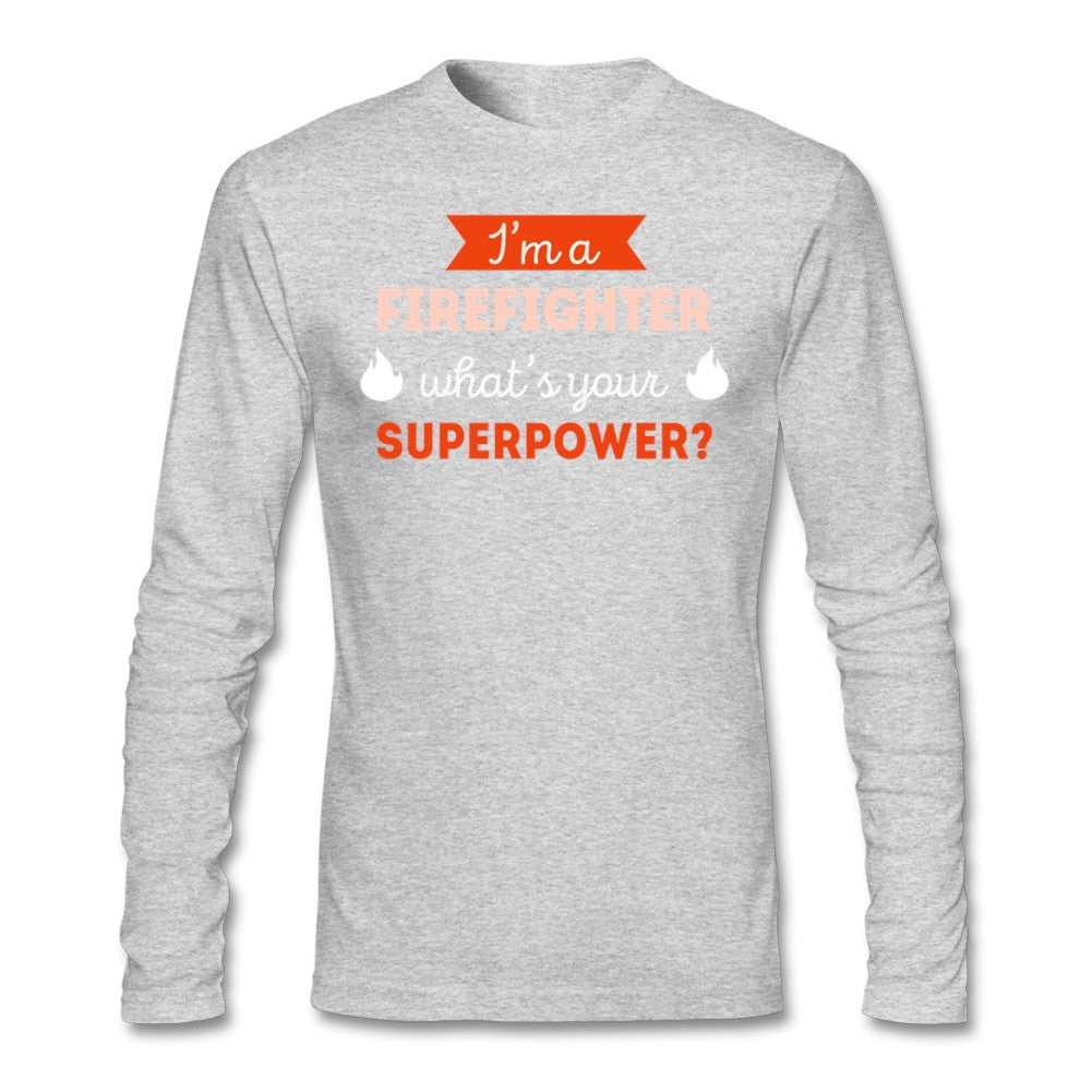 T Shirt Firefighter Superpower Professions