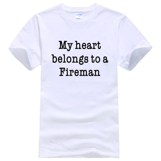 Fireman Printed Tee Shirt