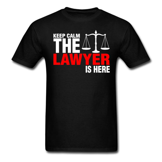 The Lawyer Is Here For Men Tee Shirt