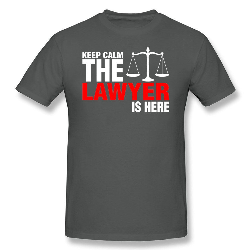The Lawyer Is Here For Men Tee Shirt