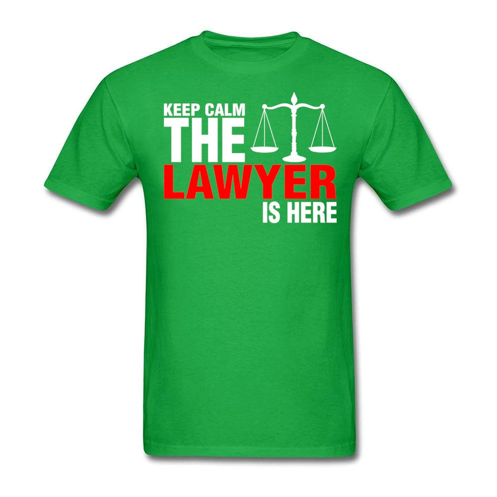 The Lawyer Is Here For Men Tee Shirt
