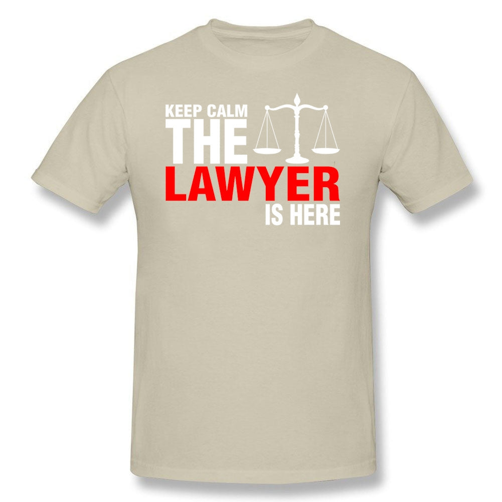 The Lawyer Is Here For Men Tee Shirt