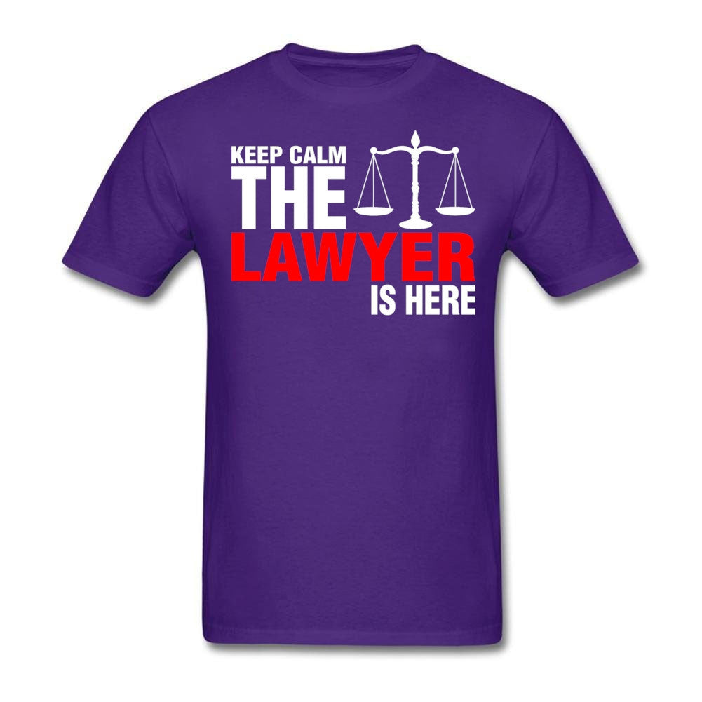 The Lawyer Is Here For Men Tee Shirt