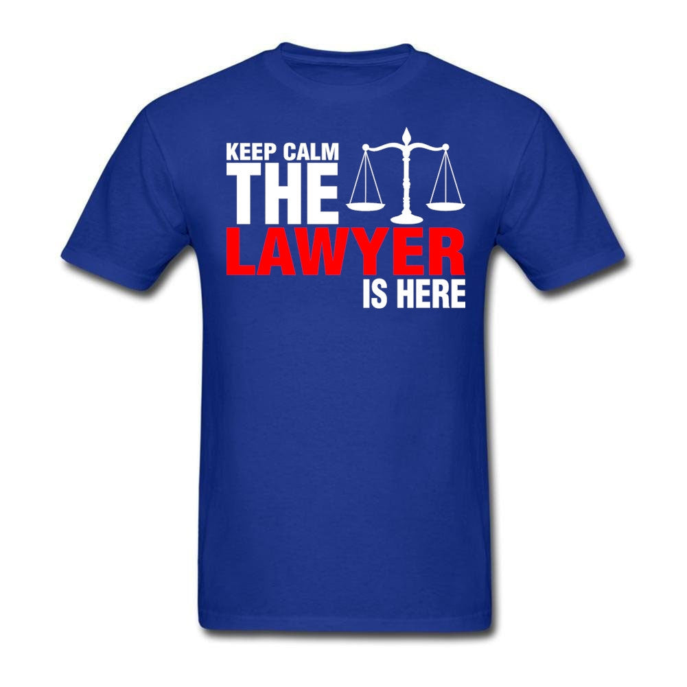 The Lawyer Is Here For Men Tee Shirt