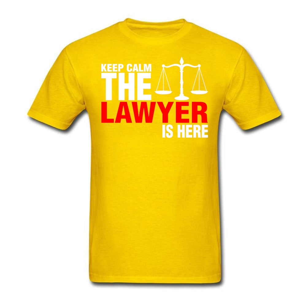 The Lawyer Is Here For Men Tee Shirt