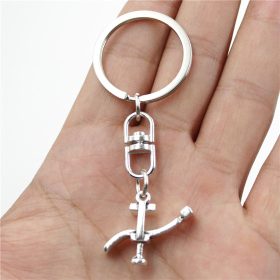 Vintage Dentists Bed Key Rings