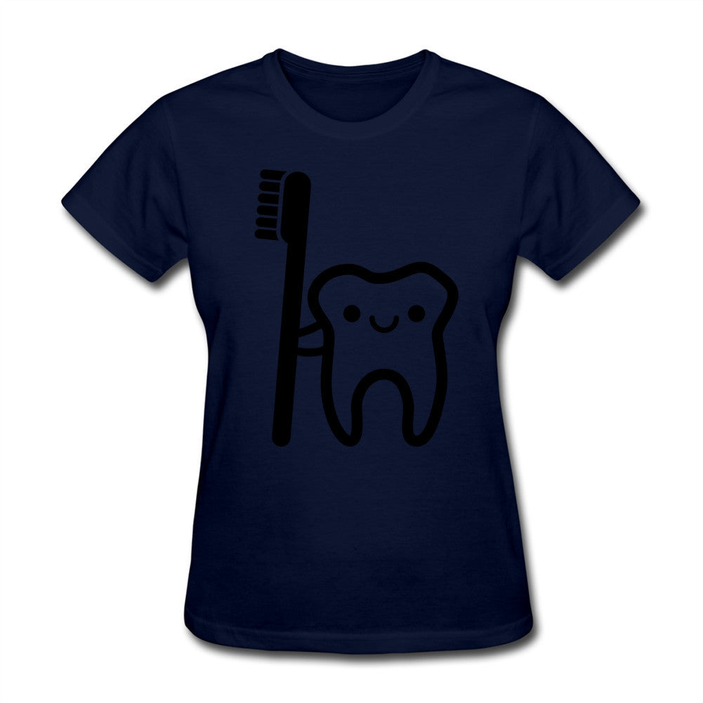 Dentist Teeth And Toothbrush T Shirts