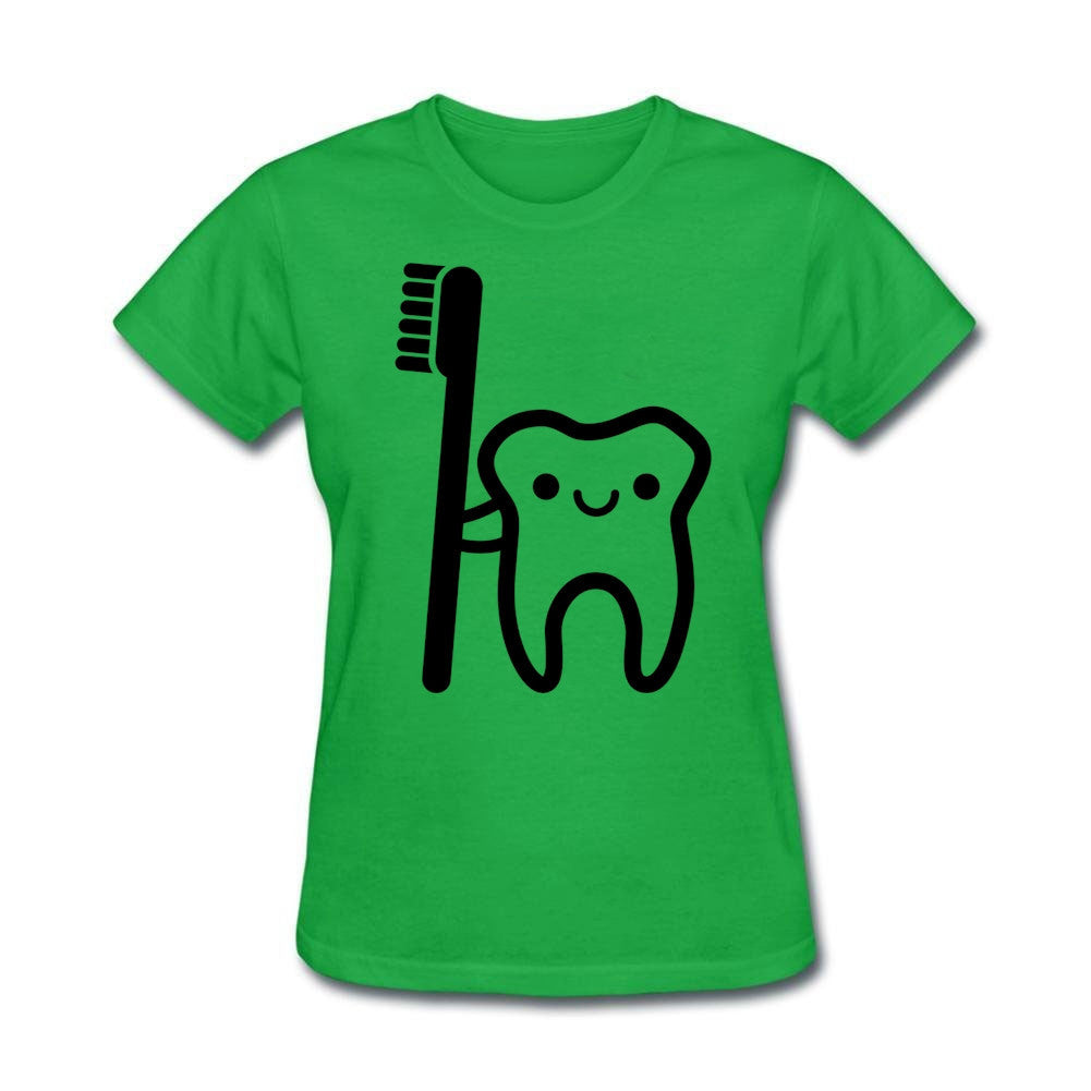 Dentist Teeth And Toothbrush T Shirts