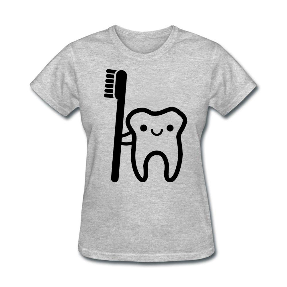 Dentist Teeth And Toothbrush T Shirts