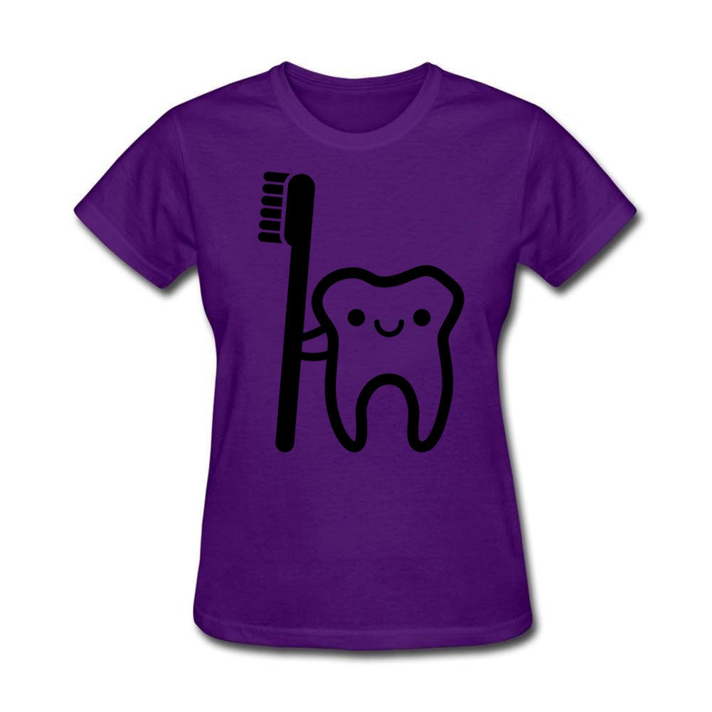 Dentist Teeth And Toothbrush T Shirts