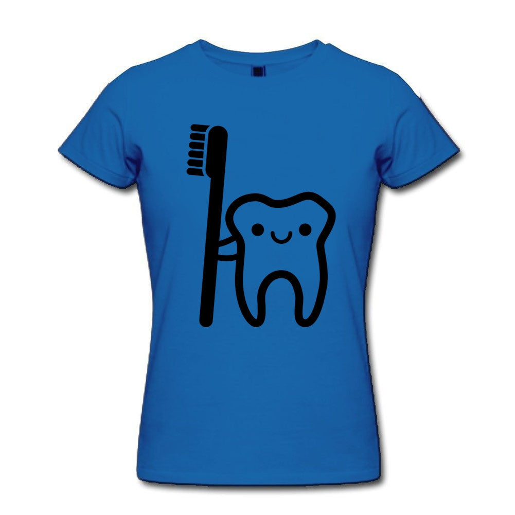 Dentist Teeth And Toothbrush T Shirts