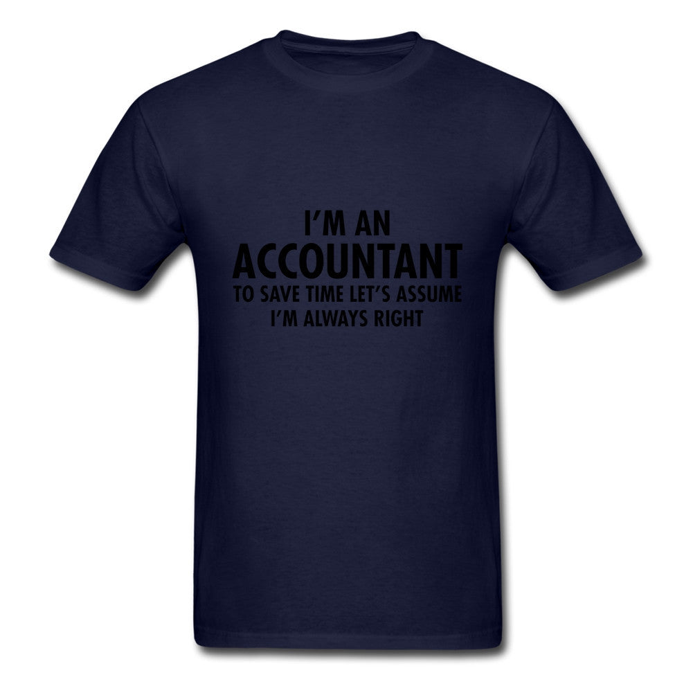T Shirts Accountant Always Right Clothes