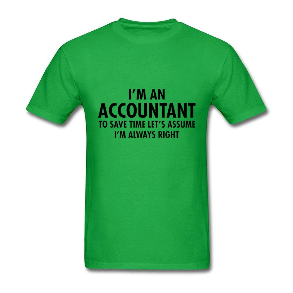 T Shirts Accountant Always Right Clothes