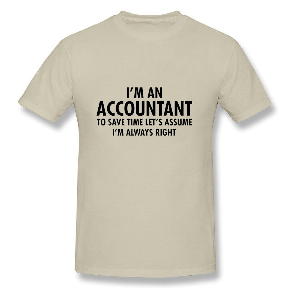 T Shirts Accountant Always Right Clothes