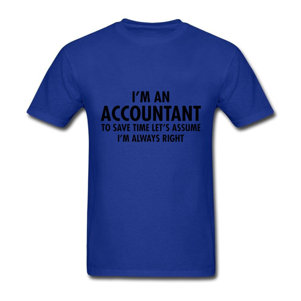 T Shirts Accountant Always Right Clothes