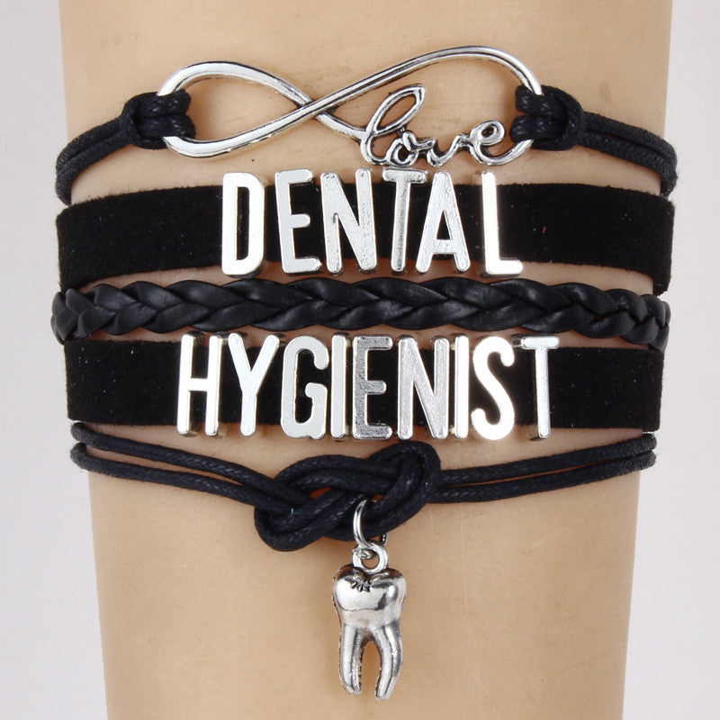Wristband Friendship Dental Hygienist Bracelets