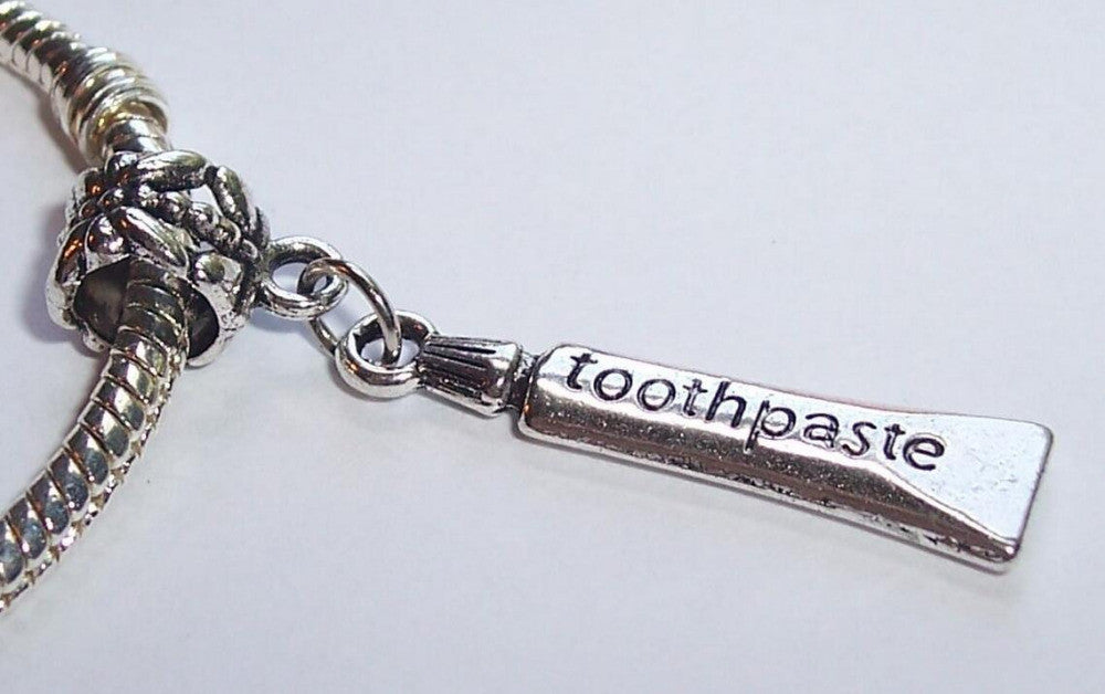 Toothpaste Charm Bead Necklace