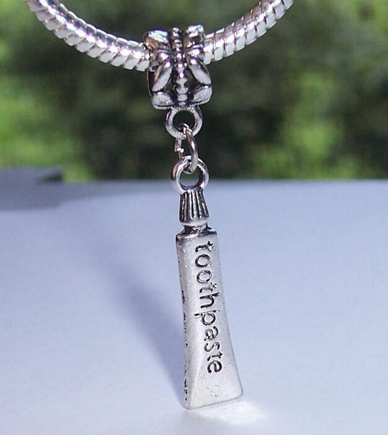 Toothpaste Charm Bead Necklace