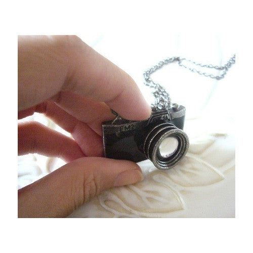 Retro Camera Photographer Necklace